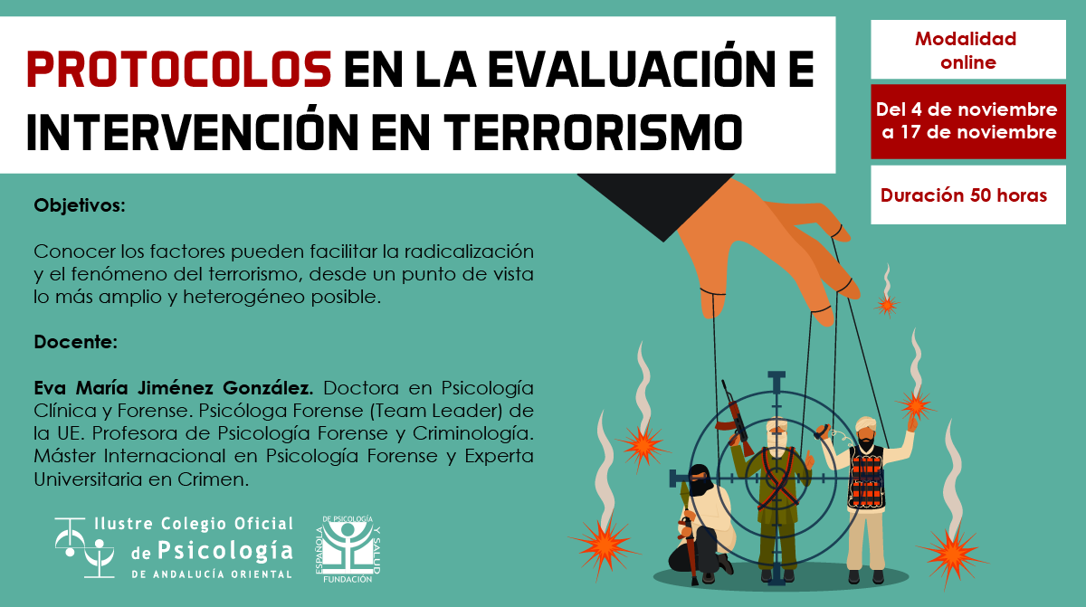 Protocolos en la evaluación e intervención en terrorismo